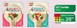 Tamda Foods FIT Tortilla nabídka