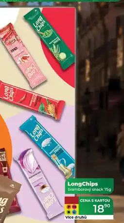 Tamda Foods LongChips bramborový snack nabídka