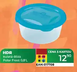 Tamda Foods HDR kulatá dóza Polar Frost nabídka