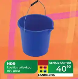 Tamda Foods HDR kbelík s výlevkou plast nabídka