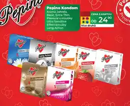 Tamda Foods Pepino Kondom Aroma Jahoda, Basic, Extra Thin, Pleasure s vroubky Ultra Sensitive Effect kroužky Long Action nabídka