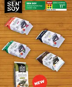 Tamda Foods SEN SOY chipsy mořské řasy Classic nabídka