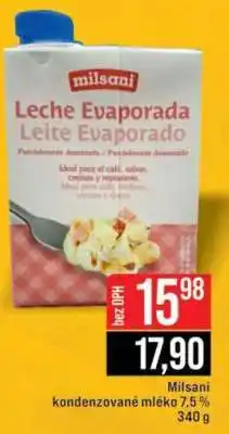 Jip Milsani kondenzované mléko 7,5% nabídka