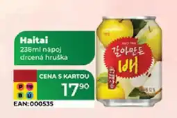 Tamda Foods Haitai nápoj drcená hruška nabídka