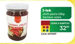 Tamda Foods J-lek chilli pasta Sambal oelek nabídka