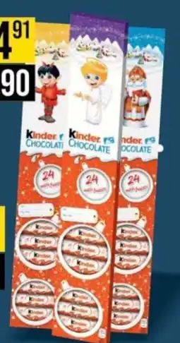 Jip Kinder čokoláda adventní kalendář nabídka
