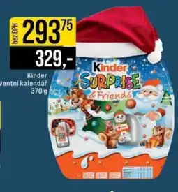 Jip Kinder adventní kalendář nabídka