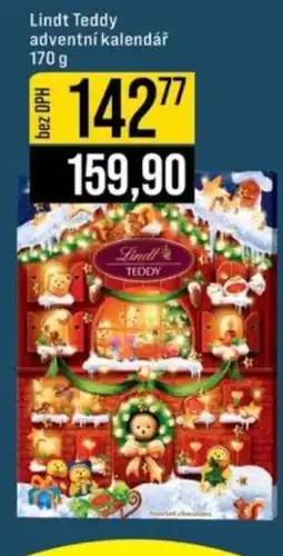Jip Lindt Teddy adventní kalendář nabídka
