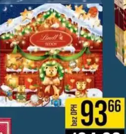 Jip Lindt Teddy adventní kalendář nabídka