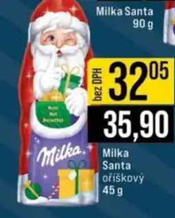 Jip Milka Santa oříškový nabídka