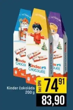 Jip Kinder čokoláda nabídka
