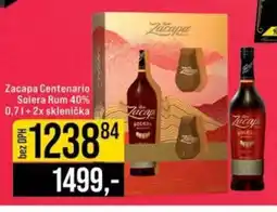 Jip Zacapa Centenario Solera Rum 40% nabídka