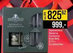 Jip Diplomático Reserva Exclusiva Rum 40% nabídka
