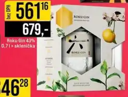 Jip Roku Gin 43% nabídka