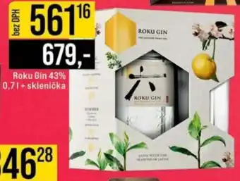 Jip Roku Gin 43% nabídka
