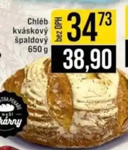 Jip Chléb kváskový špaldový` nabídka