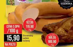 Jip Slovenský salám točený nabídka