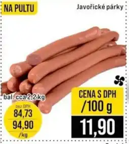 Jip Javořické párky nabídka