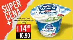 Jip Mlékárna Kunin zakysaná smetana 15% nabídka