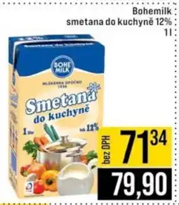 Jip Bohemilk smetana do kuchyně 12% nabídka