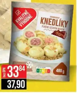 Jip Kvalitně Výhodně bramborové knedlíky s uzeným masem nabídka