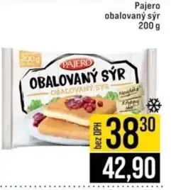 Jip Pajero obalovaný sýr nabídka