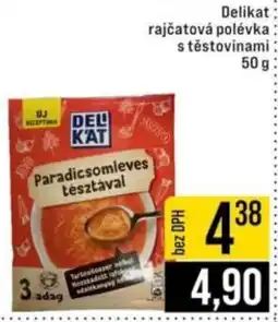 Jip Delikat rajčatová polévka: stěstovinami nabídka