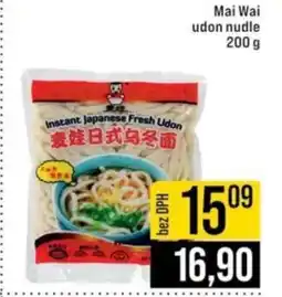 Jip Mai Wai udon nudle nabídka