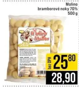 Jip Molino bramborové noky 70% nabídka
