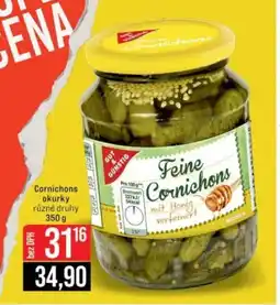Jip Cornichons okurky nabídka