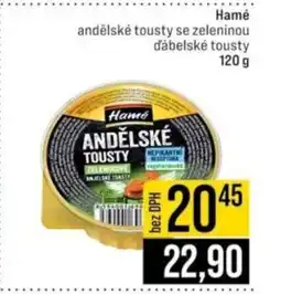 Jip Hamé andělské tousty se zeleninou ďábelské tousty nabídka