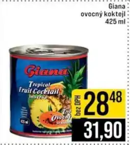 Jip Giana ovocný koktejl nabídka