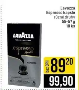 Jip Lavazza Espresso kapsle nabídka