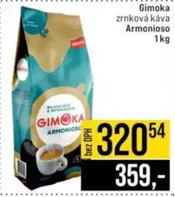 Jip Gimoka zrnková káva Armonioso nabídka