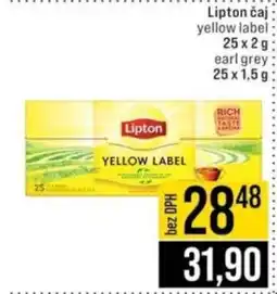 Jip Lipton čaj nabídka