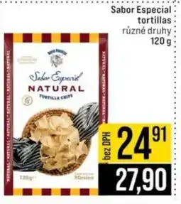 Jip Sabor Especial tortillas nabídka