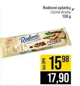Jip Rodinné oplatky nabídka