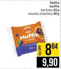 Jip Sedita muffin nabídka