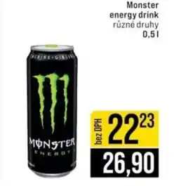 Jip Monster energy drink nabídka