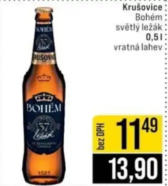 Jip Krušovice Bohém nabídka