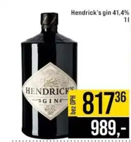 Jip Hendrick's gin 41,4% nabídka