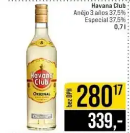 Jip Havana Club nabídka