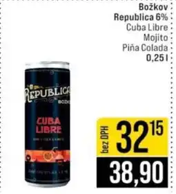 Jip Božkov Republica 6% nabídka