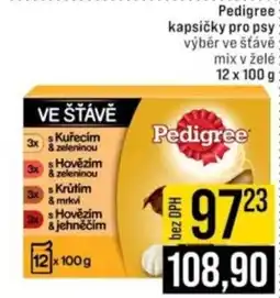 Jip Pedigree kapsičky pro psy nabídka