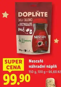 Lidl Nescafé náhradní náplň, 150 g nabídka