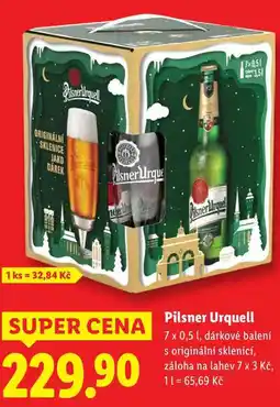 Lidl Pilsner Urquell, 7x 0,5 l nabídka