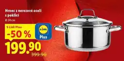 Lidl Hrnec z nerezové oceli s poklicí nabídka
