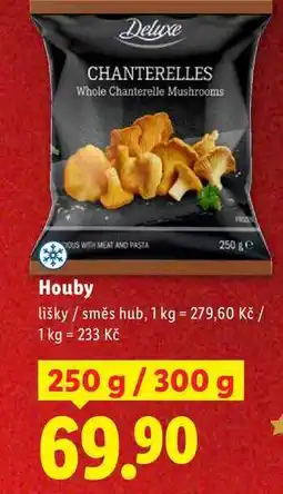 Lidl Houby, 250 g/300 g nabídka