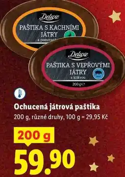 Lidl Ochucená játrová paštika, 200 g nabídka