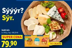 Lidl Jadel mix, 3x 100 g nabídka